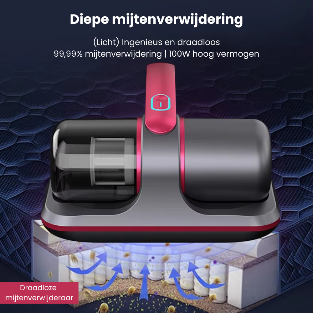 Zuiveri™UV Huismijt Stofzuiger