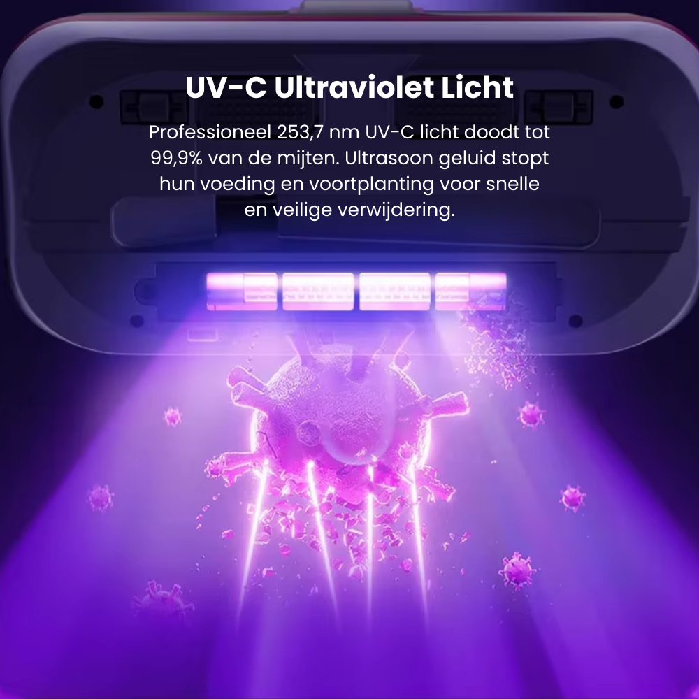 Zuiveri™UV Huismijt Stofzuiger
